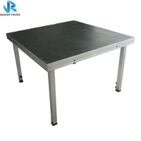 Estructura de Aluminio Plegable con Certificación CE/TUV, Instalación Rápida, Capacidad de Carga de 1000 kg, Escenario Modular Portátil para Eventos