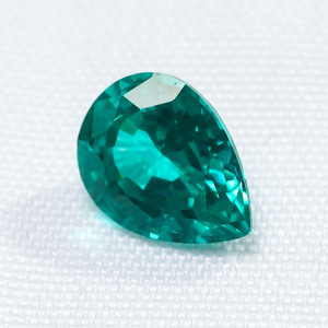 Nuovi Arrivi Redleaf: Pietre Preziose Sintetiche YAG <span class=keywords><strong>Paraiba</strong></span> a Forma di Pera, Colore Blu-Verde, Tormalina <span class=keywords><strong>Paraiba</strong></span> Sfusa - Product Image 2
