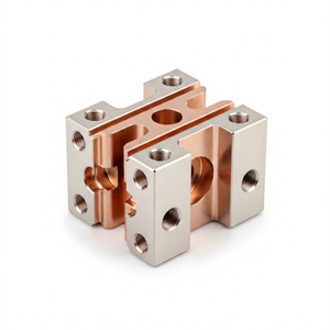 Services de tournage CNC et d'électroérosion à fil de haute qualité pour bornes de puissance en cuivre, argenté et acier inoxydable pour l'usinage - Product Image 1