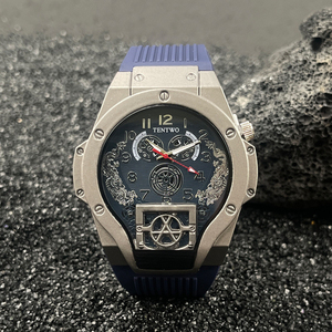 New Jasons Men's <b>Watch</b> Fashionable and Trendy Silicone Quartz <b>Watch</b> - Product Image 4