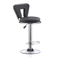Chaise de bar commerciale moderne de luxe réglable de haute qualité pour comptoir de bar