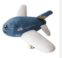 Nouvelle poupée d'hélicoptère de drone d'avion de jouet en peluche