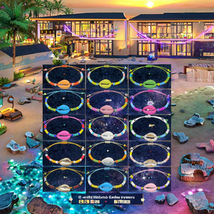 Pulseras Trendy Fashion Boho <strong>Seed</strong> Bead Heart <strong>Jewelry</strong> Handmade Woven Colorful Acrylic Charm Bracelets <strong>Hawaiian</strong> Beach - Product Image 3