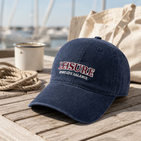 Casquette de baseball personnalisée avec logo brodé noir effet vieilli, six panneaux, style Dad Hat, streetwear, visière incurvée, en sergé de coton, vente en gros OEM