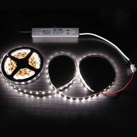 Alimentation LED 30W 220V, boîtier en aluminium étanche IP67, bande lumineuse, convertisseur 12V, transformateur, sortie basse tension, prise à 3 broches