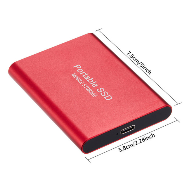 External Mobile SSD Hard Drive 500GB USB3.0 High Speed Laptop 2.5Inch Portable Hard Disk 1 TB