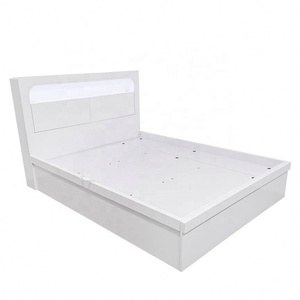 22LAD004 lit blanc pour enfants, finition mélamine, pour jeunes garçons, lit de rangement simple, ensemble de <span class=keywords><strong>chambre</strong></span> pour enfants - Product Image 5
