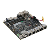 5*2.5G Lan Ethernet Nano ITX carte mère 12*12cm Intel N100 Quad Core sans ventilateur Rs232 DDR5 DP NAS pare-feu PFsense carte mère