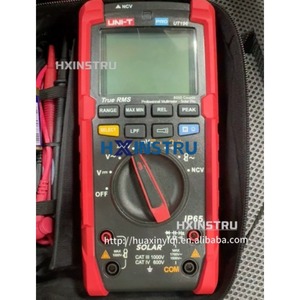 Multimètre professionnel UNI-T UT196 True RMS, testeur de tension AC/DC 1500V, capacité, résistance, fréquence H H H - Product Image 1