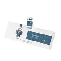 DRHG Ensemble de soins de la peau au collagène et aux peptides, ampoule en poudre lyophilisée raffermissante pour jeunesse, 5 ml, 5 flacons