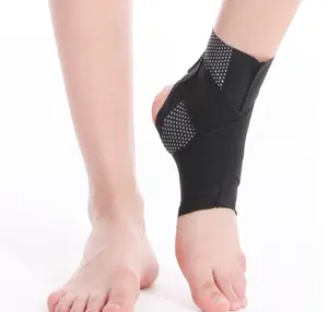 Esportes pé arco apoio alivia tendinite Aquiles fascite plantar tornozelo meia ajustável elástica tornozelo suporte cinta