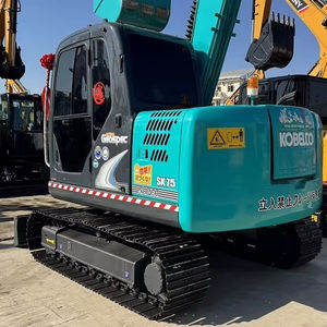 Venta Directa de Fábrica, Excavadora Usada Kobelco SK75-8, Mini Excavadora con Pocas Horas de Trabajo - Product Image 2