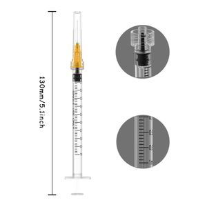 Seringues jetables pour injection de gelée dentaire, 1 ml, 2 ml, 3 ml, 5 ml, 10 ml, 20 ml, 50 ml, 60 ml - Product Image 3