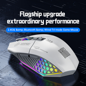 Ergonomic Wireless RGB LED Backlit Gaming <strong>Mouse</strong> Optical Tracking Large-capacity 500AH Battery New Design for Laptop/<strong>PC</strong>/Mac Stock - Product Image 5