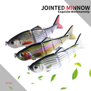 Esca da <span class=keywords><strong>pesca</strong></span> snodata Multi-sezione di alta qualità esca artificiale realistica <span class=keywords><strong>per</strong></span> la <span class=keywords><strong>pesca</strong></span> - Product Image 6