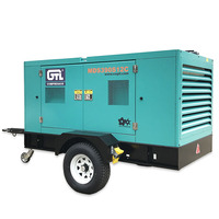 Compresseur d'air diesel portable de construction 390CFM 400 CFM