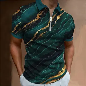 파도 남자의 셔츠 하이 퀄리티 폴로 골프웨어 셔츠 남자 도매 티셔츠 폴리 에스테르 폴로 셔츠 사용자 정의 로고 인쇄