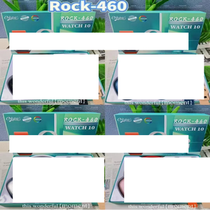 2025 xu hướng giá thấp xuyên biên giới New Rock 450 Rock-460 Smartwatch thiết lập kép Earbuds 4 dây đeo bó thông minh đồng hồ cho <span class=keywords><strong>iPhone</strong></span> - Product Image 2