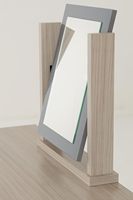 Nouvel ensemble de chambre à coucher de luxe King Size avec coiffeuse classique et armoire – Comprend une table de maquillage