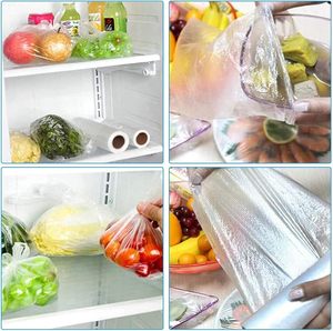 Bolsas de Plástico Reciclables y Ecológicas para Productos en Rollo, Bolsas Transparentes para Almacenamiento de Alimentos, para Pan, Verduras, Frutas y Carne - Product Image 6