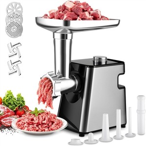 La máquina picadora <span class=keywords><strong>de</strong></span> <span class=keywords><strong>carne</strong></span> <span class=keywords><strong>de</strong></span> doble velocidad, rebanadora, trituradora y ralladora <span class=keywords><strong>de</strong></span> queso se está vendiendo bien. - Product Image 5