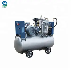 Portable Bebas Minyak 500 Liter 2 HP Piston Air Compressor Industri Diam