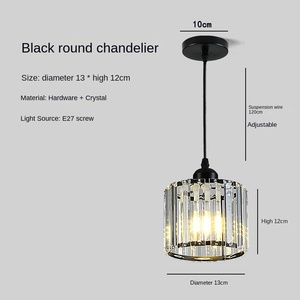 Lámpara Colgante Moderna de Diseño Nórdico de Aluminio y Vidrio con Control Remoto de CA, Cubierta de Acrílico, Iluminación para Hogar, Oficina, Hotel y Cocina - Product Image 2