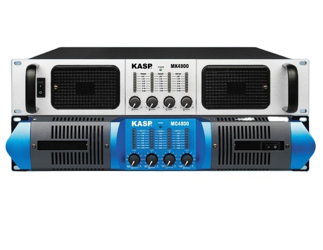 Hot Selling MK5000 Professional Audio Power Amplifier 2U 4-Channel Standard Sound Amplifier with Durable Metal Shell