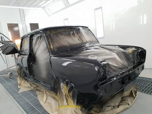 Cabina de Pintura para Autos Más Económica con Sistema de Calentamiento a Quemador de Diésel - Product Image 4