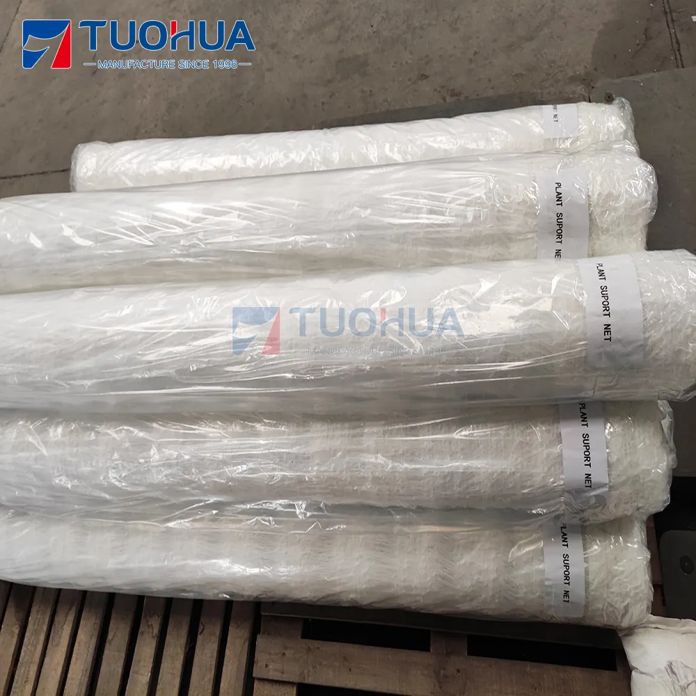 Lưới Mắt Cáo Làm Vườn Chịu Lực Lưới Hỗ Trợ Trồng Cây Bằng Polypropylene Trong Vườn