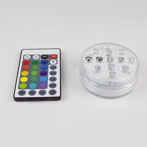 Lampe de plongée LED pour aquarium à 13 LED, lumière colorée changeante, lampe submersible sous-marine avec télécommande pour vase, piscine, aquarium, décoration - Product Image 2