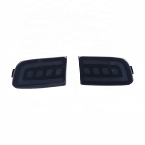 Led pour Prado feu de pare-chocs arrière fumée pièces de carrosserie automobile feu de pare-chocs arrière pour Toyota Land Cruiser Prado 2003-2009 - Product Image 1