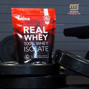 Impresión personalizada 1kg 2kg 5kg proteína de suero de leche en polvo aislado Stand up bolsa de embalaje bolsa de plástico con cremallera - Product Image 1