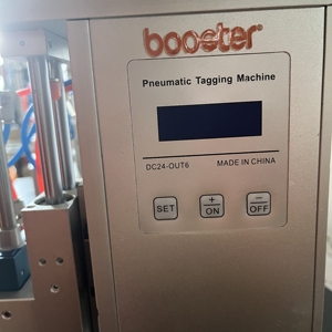 Treo tag vớ máy đan tag attacher Stapler tự động khí nén gắn thẻ Súng vớ t-end I Fine pin máy - Product Image 3