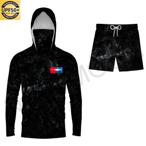 Chemise tactique légère personnalisée UPF 50+ à séchage rapide, respirante, anti-UV, pour adultes et enfants, chemise de pêche camouflage, sweat à capuche de pêche - Product Image 6