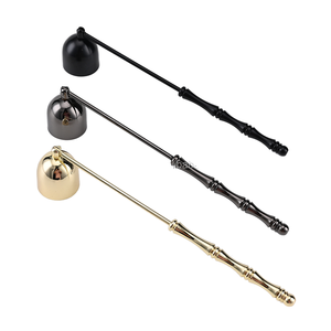 Stainless Steel <b>Candle</b> Snuffer Elegant <b>Candle</b> <b>Wick</b> Extinguisher for Safe Smoke Free <b>Candle</b> Care - Product Image 1
