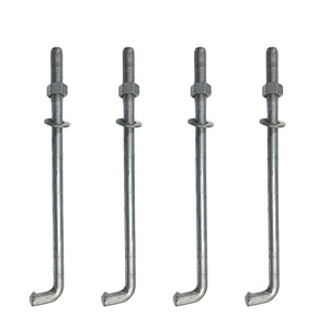 M10-M24 L loại bu lông Neo với đai ốc HF thép L J loại bu lông Neo Stud bu lông ván khuôn - Product Image 1