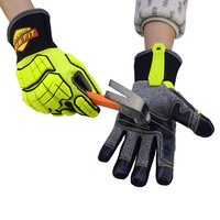 Gants de sauvetage de manipulateur respirants imperméables multifonctionnels résistants à la déchirure