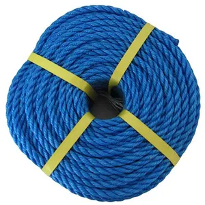 Prix du fabricant Corde en polyéthylène de couleur personnalisée de 2mm 6mm Corde en nylon PE PP pour corde d'amarrage marine