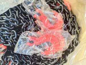 QRE ASTM/NACM/EN 818 G80ブラック溶接チェーンスリングリフティングチェーン山東省 - Product Image 5