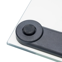 Báscula Digital para Baño de 180 kg, Balanza para Medir el Peso Corporal Humano, Funciona con Batería