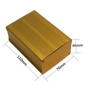 Aluminium Box Aluminum China Factory Extruded Aluminium Box Electronic Aluminum Enclosure Aluminum Box With Anodizing
