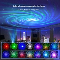 Nouvelle Arrivée Projecteur Laser Capsule Spatiale Spirale Aurore Étoilée avec Haut-parleur et Effet d'Ambiance Ciel Étoilé