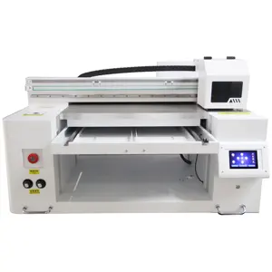 Glass tile paper wall crafts art inkjet decoration uv printing machine digital UV flatbed printer