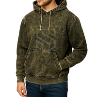 Sweats à capuche décontractés couleur unie effet délavé – Nouveau style – Qualité professionnelle