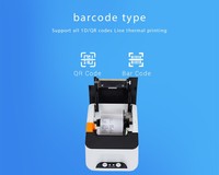 Printer POS termal 80mm yang dapat diandalkan untuk stok dapur menggunakan pemotong otomatis dengan Untuk Antarmuka Bluetooth & Wi-Fi warna bergaya