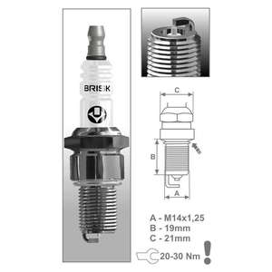 CANDELA 2T STD Yamaha YZ 125 1993/2025 motori barca - Product Image 1