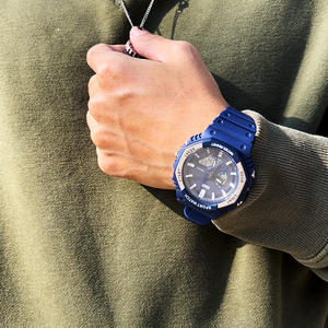 Montres de sport analogiques-digitales unisexes <span class=keywords><strong>pour</strong></span> adolescents, ventes chaudes, montres-bracelets chronographes <span class=keywords><strong>pour</strong></span> hommes avec affichage de la date, résistantes à l'eau 5 BAR - Product Image 5