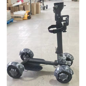 <span class=keywords><strong>Chariot</strong></span> de <span class=keywords><strong>golf</strong></span> pliable à 4 roues personnalisé avec porte-boissons et porte-parasol, directement de l'usine - Product Image 3