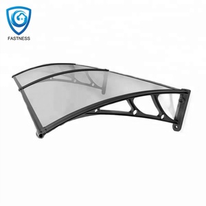 Toldo de policarbonato transparente para la entrada de la casa, sombrilla para puerta, toldo, canalón, gran oferta - Product Image 2